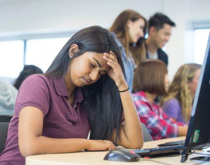 Stress scolaire ados belges