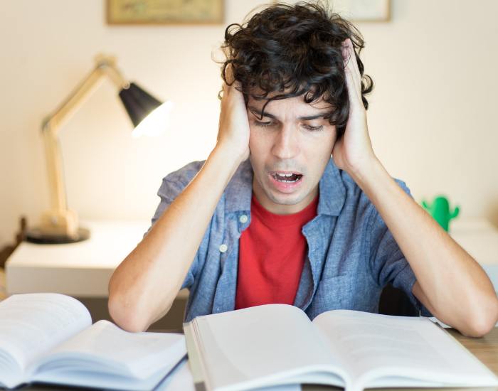 Stress scolaire ados belges