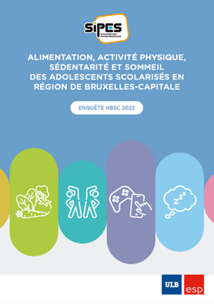 Brochure - Alimentation, activité physique, sédentarité et sommeil des adolescents scolarisés en Région de Bruxelles-Capitale