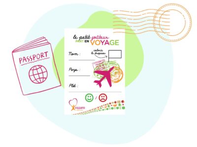 Passeport du petit goûteur - Viasano- Manger Bouger jeu animation alimentation et découvertes culturelles