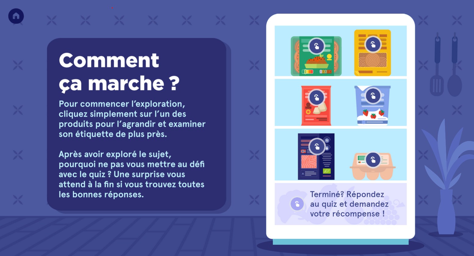 Réfrigérateur interactif